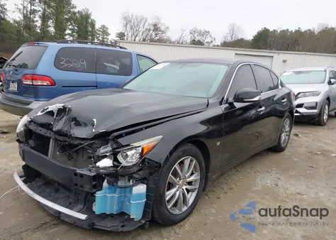 2014 Infiniti Q50 Premium из США, поврежденный, VIN JN1BV7AR4EM706701